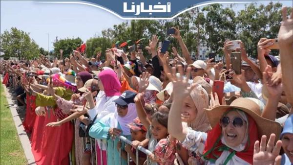 من الفنيدق هكذا عبر المغاربة عن حبهم للملك